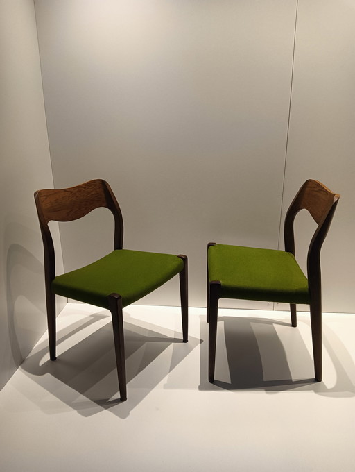 Chaises, Niels O. Möller, Modèle 71