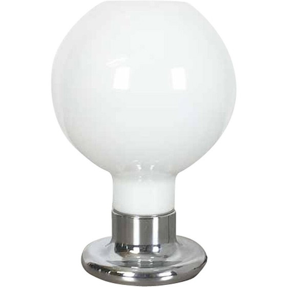 Image 1 of Lampe de table vintage en métal et verre pour Cosack, Allemagne 1970