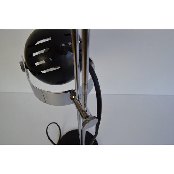 Image 1 of Lampe de table vintage en métal ajustable, chromée par Stanislav Indra pour Combi Lux, Tchécoslovaquie 1970