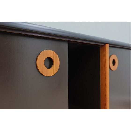 Image 1 of Buffet postmoderne vintage en stratifié et bois, 1970