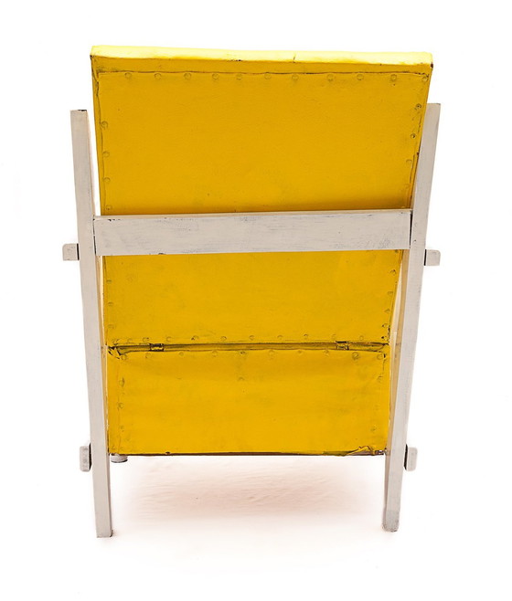 Image 1 of Fauteuil Vintage En Cuir, 1950