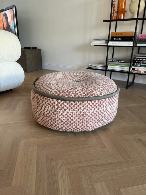 Chaise Pouf Chasseurs de Trésors Modèle Solide Modèle Ruche Taille 70 Rond Hauteur 30 cm