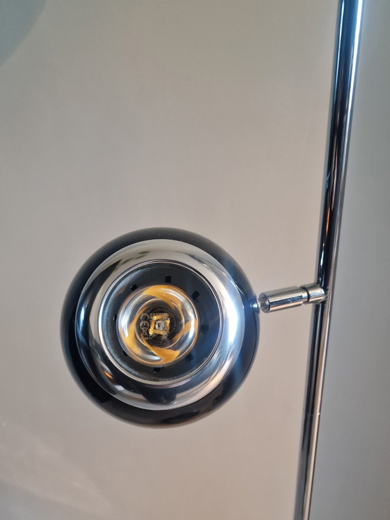 Image 1 of Lampe à ampoule vintage à globe oculaire