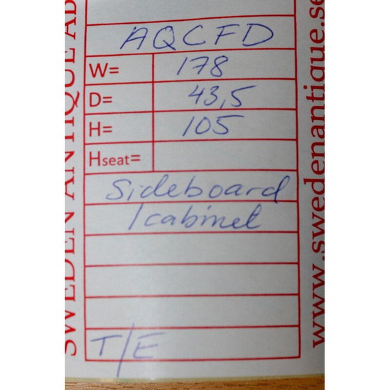 Image 1 of Buffet vintage en teck et chêne, Suède 1960