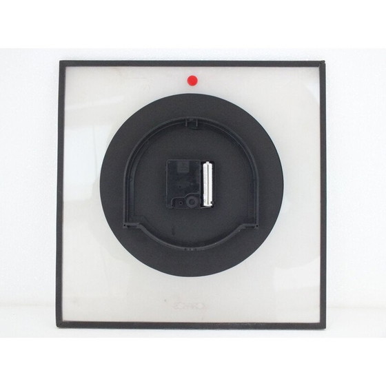 Image 1 of Horloge vintage par Kurt B.Del banco pour Acerbis kloks Morphos, Italie 1980