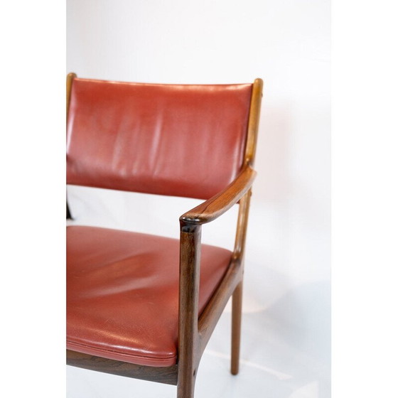 Image 1 of Ensemble de 6 fauteuils vintage par Ole Wanscher et P. Jeppesen Furniture 1960s