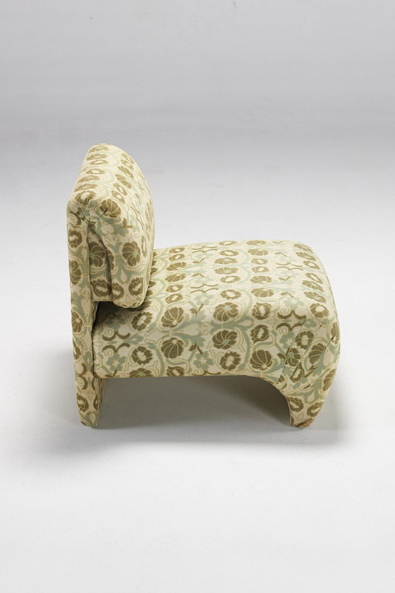 Image 1 of Chaise française à fleurs, 1960S