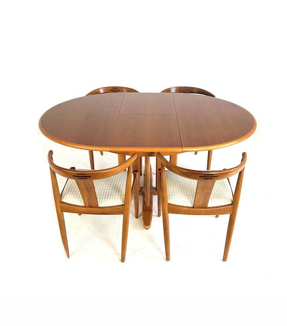 Image 1 of Table à manger extensible vintage années 60