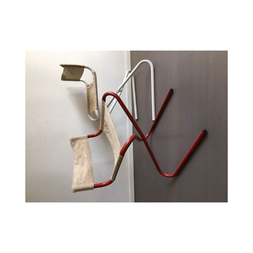 Paire de chaises Z pliantes Bieffeplast d'Eric Magnussen, 1968