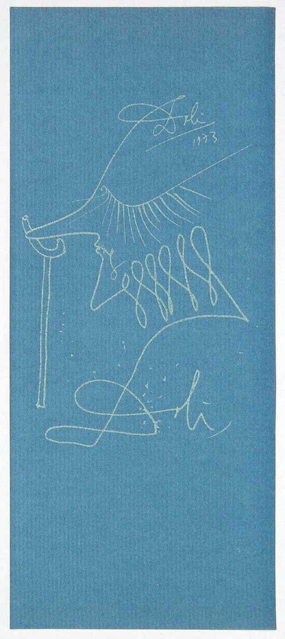 Image 1 of Portrait - Oeuvre d'art encadrée de Salvador Dalí