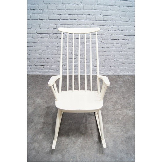 Image 1 of Chaise à bascule vintage par Roland Rainer, années 1950