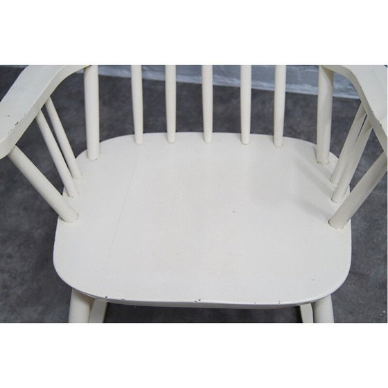 Image 1 of Chaise à bascule vintage par Roland Rainer, années 1950