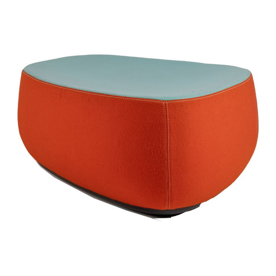 Image 1 of Moroso Fjord Medium Footstool By Patricia Urquiola