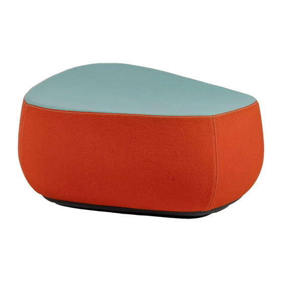 Image 1 of Moroso Fjord Medium Footstool By Patricia Urquiola