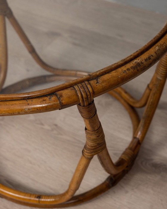 Image 1 of Salon vintage des années 1950 en bambou conçu par Tito Agnoli pour Bonacina