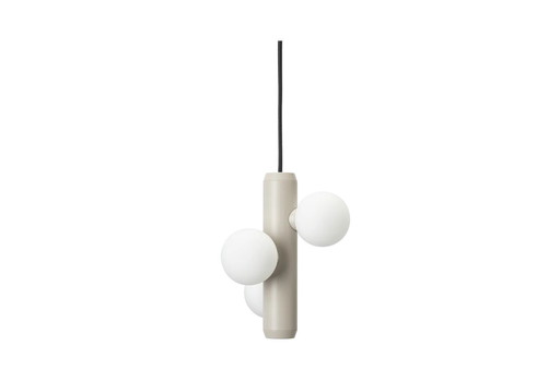 2 X Lampe pendante de Fest Amsterdam, modèle Kaktee en métal beige