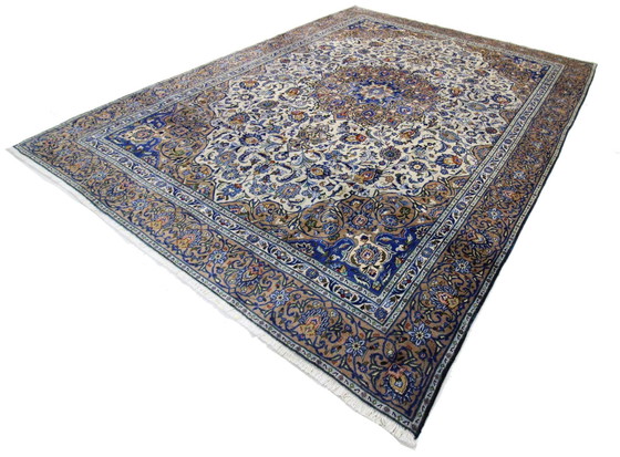 Image 1 of Tapis persan noué à la main original Kashmar 375 X 278 cm