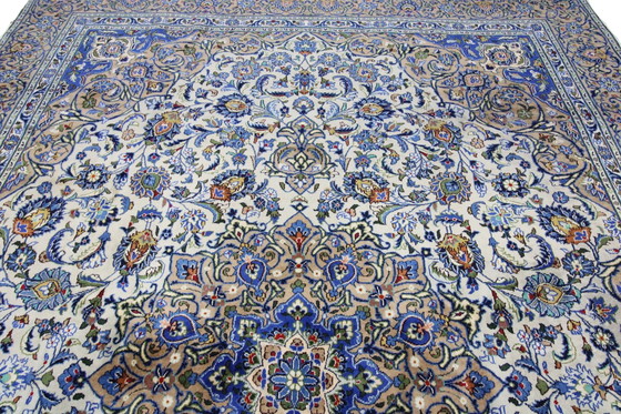 Image 1 of Tapis persan noué à la main original Kashmar 375 X 278 cm