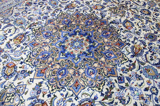 Image 1 of Tapis persan noué à la main original Kashmar 375 X 278 cm