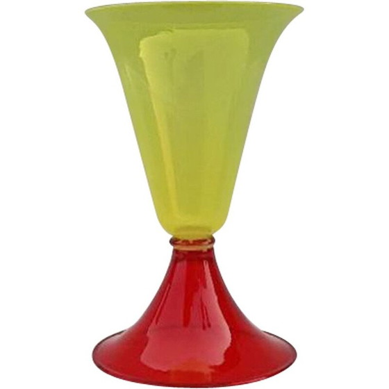 Image 1 of Vase vintage postmoderne Memphis par Formia 1985s