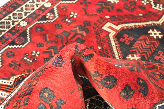 Image 1 of Tapis persan original Nomades & villageois Shiraz 197 X 161 cm Top condition