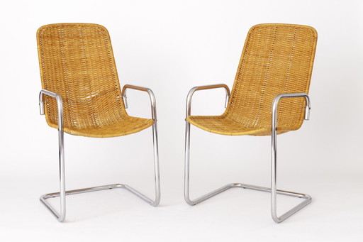 2 Chaises Cantilever 1970S - Italie