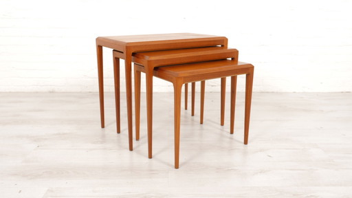 Vintage Mimiset | Johannes Andersen | Tables gigognes | Teck