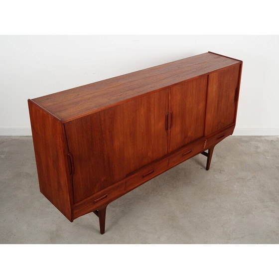 Image 1 of Buffet haut vintage en teck par Børge Dam, 1970