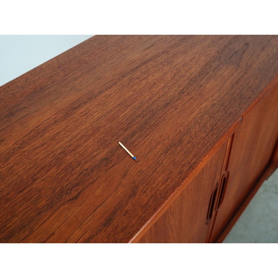 Image 1 of Buffet haut vintage en teck par Børge Dam, 1970