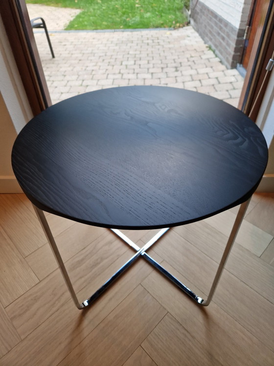 Image 1 of Montis Flint Table - Round Black Ash Leaf