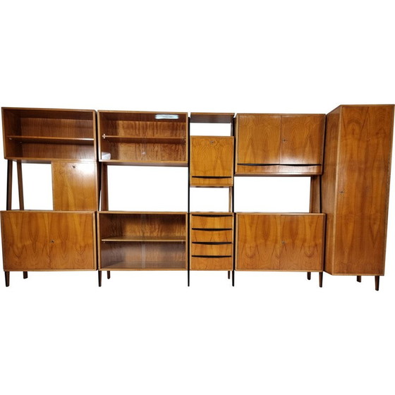 Image 1 of Unité murale modulaire vintage, 1970