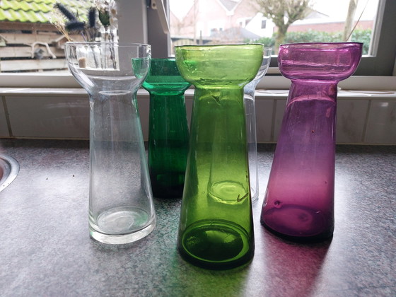 Image 1 of 5 verres à jacinthe originaux d'époque