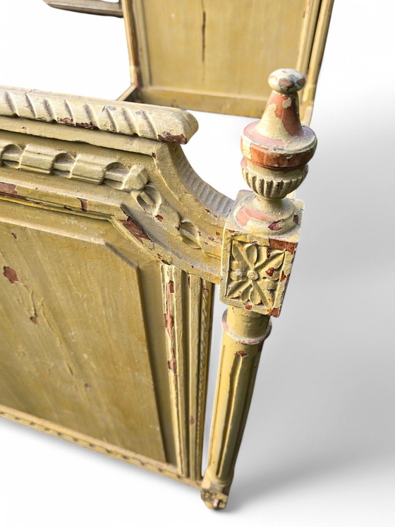 Image 1 of Lit Louis Xvi D'Époque - Coloris D'Origine