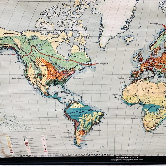 Image 1 of Carte Pédagogique “Les Sortes De Paysages De La Terre “