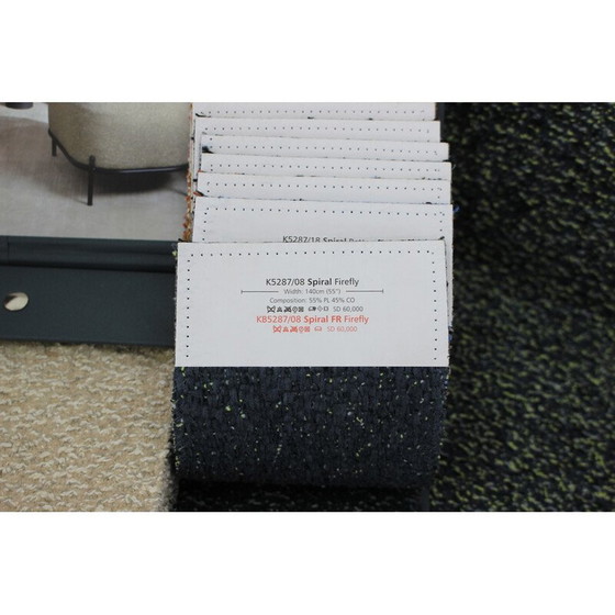 Image 1 of Fauteuil vintage en bois de chêne et tissu, Tchécoslovaquie 1960