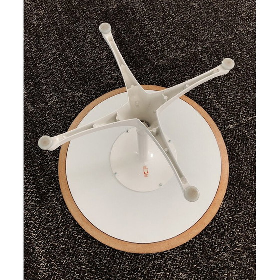 Image 1 of Table basse vintage modèle 5452 en stratifié blanc et aluminium par George Nelson pour Herman Miller, États-Unis 1960