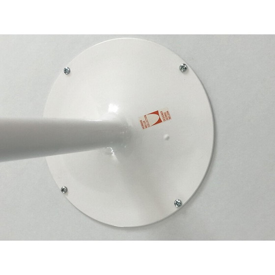 Image 1 of Table basse vintage modèle 5452 en stratifié blanc et aluminium par George Nelson pour Herman Miller, États-Unis 1960