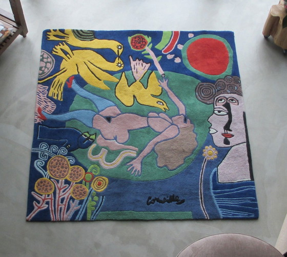 Image 1 of Corneille : Tapis Femme À La Fleur