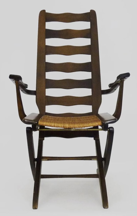 Image 1 of Paire De Fauteuil Transat Chaise Relax Triconfort France, Vintage,