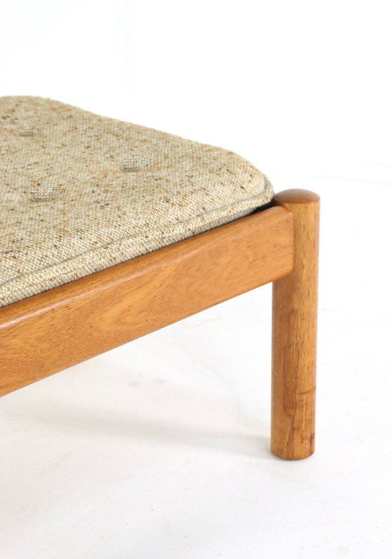Image 1 of Domino Mobler Tabouret / Table d'appoint 'Gresjdal' Vintage