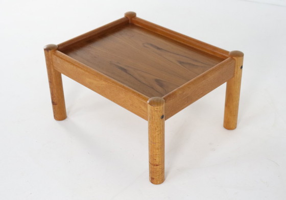 Image 1 of Domino Mobler Tabouret / Table d'appoint 'Gresjdal' Vintage