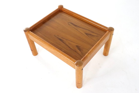 Image 1 of Domino Mobler Tabouret / Table d'appoint 'Gresjdal' Vintage