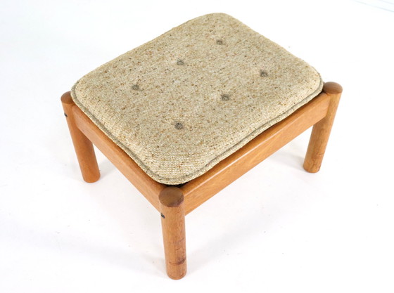 Image 1 of Domino Mobler Tabouret / Table d'appoint 'Gresjdal' Vintage