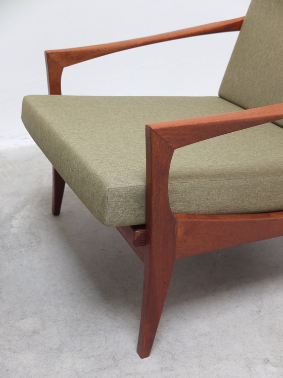 Image 1 of Rare paire de fauteuils Easy Chairs par Knoll Antimott, 1950S