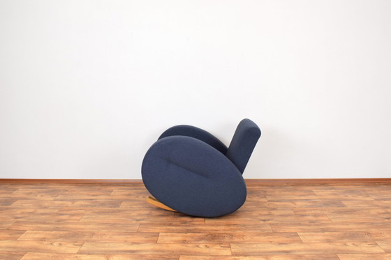 Image 1 of Fauteuil à bascule allemand du Mid Century de Bretz, 1980S