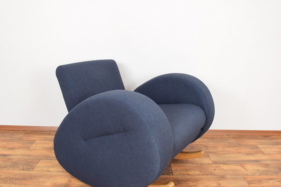 Image 1 of Fauteuil à bascule allemand du Mid Century de Bretz, 1980S