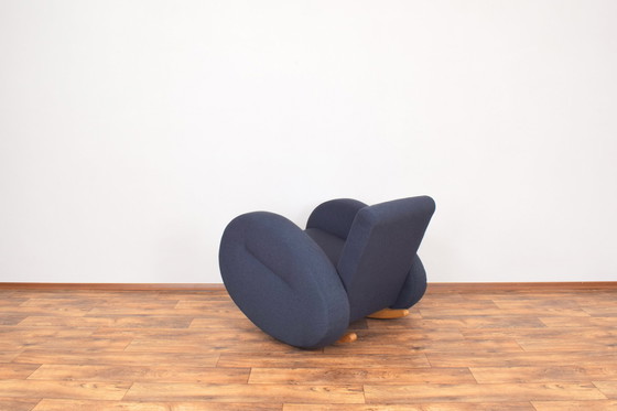 Image 1 of Fauteuil à bascule allemand du Mid Century de Bretz, 1980S