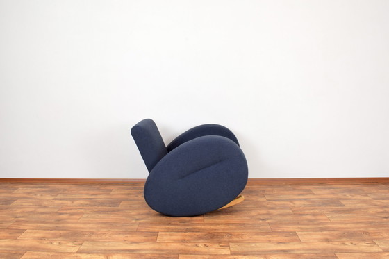 Image 1 of Fauteuil à bascule allemand du Mid Century de Bretz, 1980S