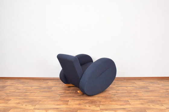 Image 1 of Fauteuil à bascule allemand du Mid Century de Bretz, 1980S