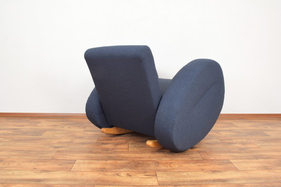 Image 1 of Fauteuil à bascule allemand du Mid Century de Bretz, 1980S